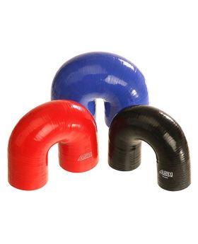 Silicone Hose Elbow 180 Degree - ID 102mm - Black