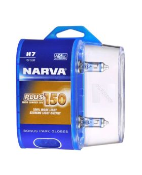 Narva 48386BL2 H7 12V 55W PLUS150 Halogen Headlight Globes