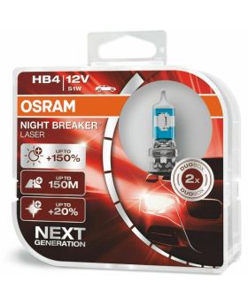 HB4 OSRAM Night Breaker Unlimited +110% 3600K 9006NBU
