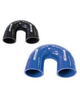 70mm (2.75") - ID Black Silicone Hose Elbow 180 Degree