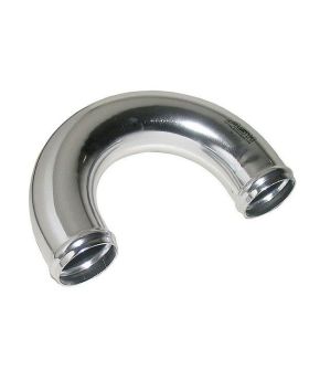 Alloy 180 Degree Elbow Hose - Beaded - OD 13mm