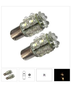 2xLED114 - 1156-13Flux 12V White