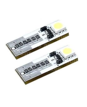 2xLED3 - 501 T10-2SMD 5050 Canbus 12VDC White