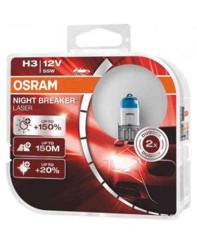 H3 OSRAM Night Breaker UNLIMITED +110% 3600K 64151NBU
