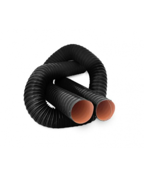 Silicone Air Duct Black