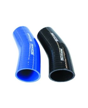 90mm (3.5") - ID Black Silicone Hose Elbow 23 Degree - Aeroflow