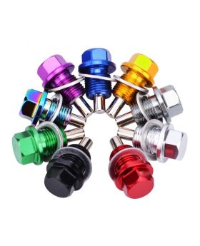 Purple Magnetic Sump Plug M12x1.25mm 