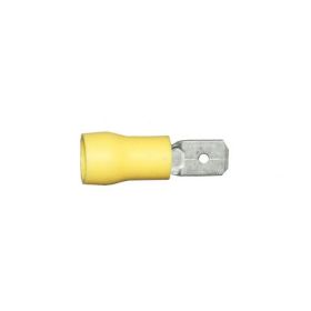 Yellow Tab (male) 6.3mm Terminals