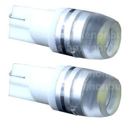 2xLED36 - T10-1HP 1W with lens 12V White