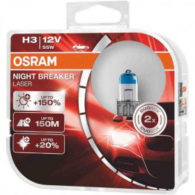 H3 OSRAM Night Breaker UNLIMITED +110% 3600K 64151NBU