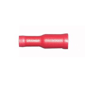 Red Bullet Receptable 4.0mm Terminals