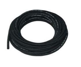 Rubber Cotton Overbraid Fuel Hose - 6mm ID