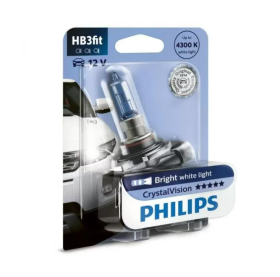 HB3 / 9005 Philips Crystal Vision 4300K Upgrade Headlight Bulbs (pair) 12v 65w