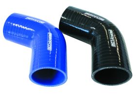70mm (2.75") - ID Blue Silicone Hose Elbow 67 Degree - Aeroflow