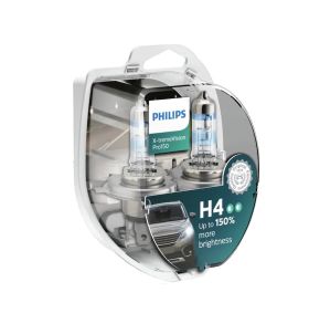 H4 Philips Xtreme Vision 130% 3700K Upgrade Headlight Bulbs (pair) 12v 60/55w